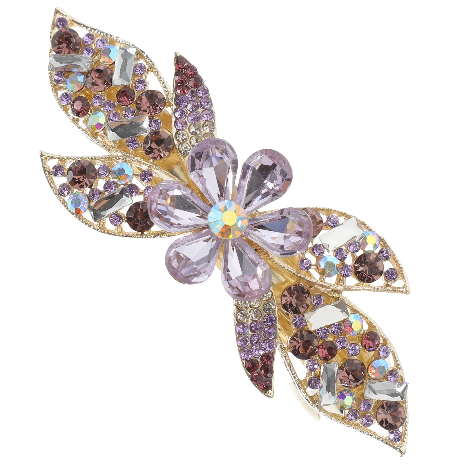 

Rhinestone Crease For Women Pins Women Barrettes Girls Clips Clips For Fine Hair Hair Barrettes Bun Holder Makeup