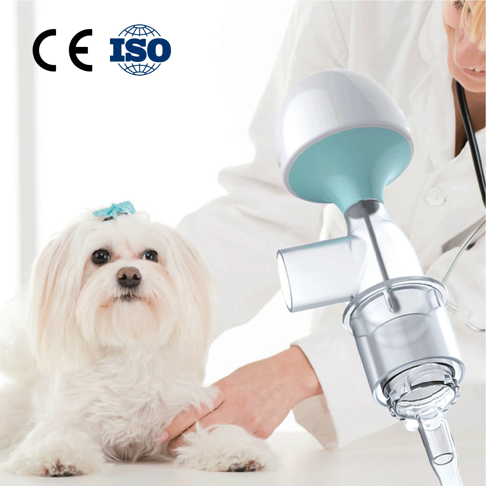 Pet Breathing Asphyxia Alertor For Cat Dog Veterinary Respiratory Choking Alarm Animal Anesthesia Breathing Monitor