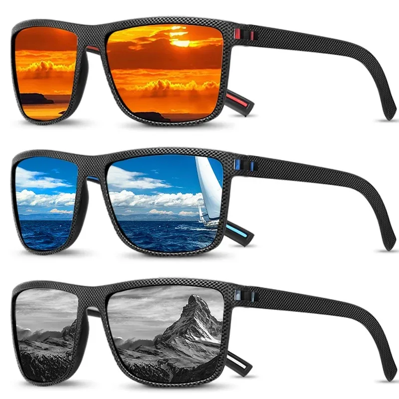 1/2PCS Sunglasses Men Women Driving Sun Glasses Fishing Goggles Outdoor Sport Eyewear UV400 Oculos De Sol