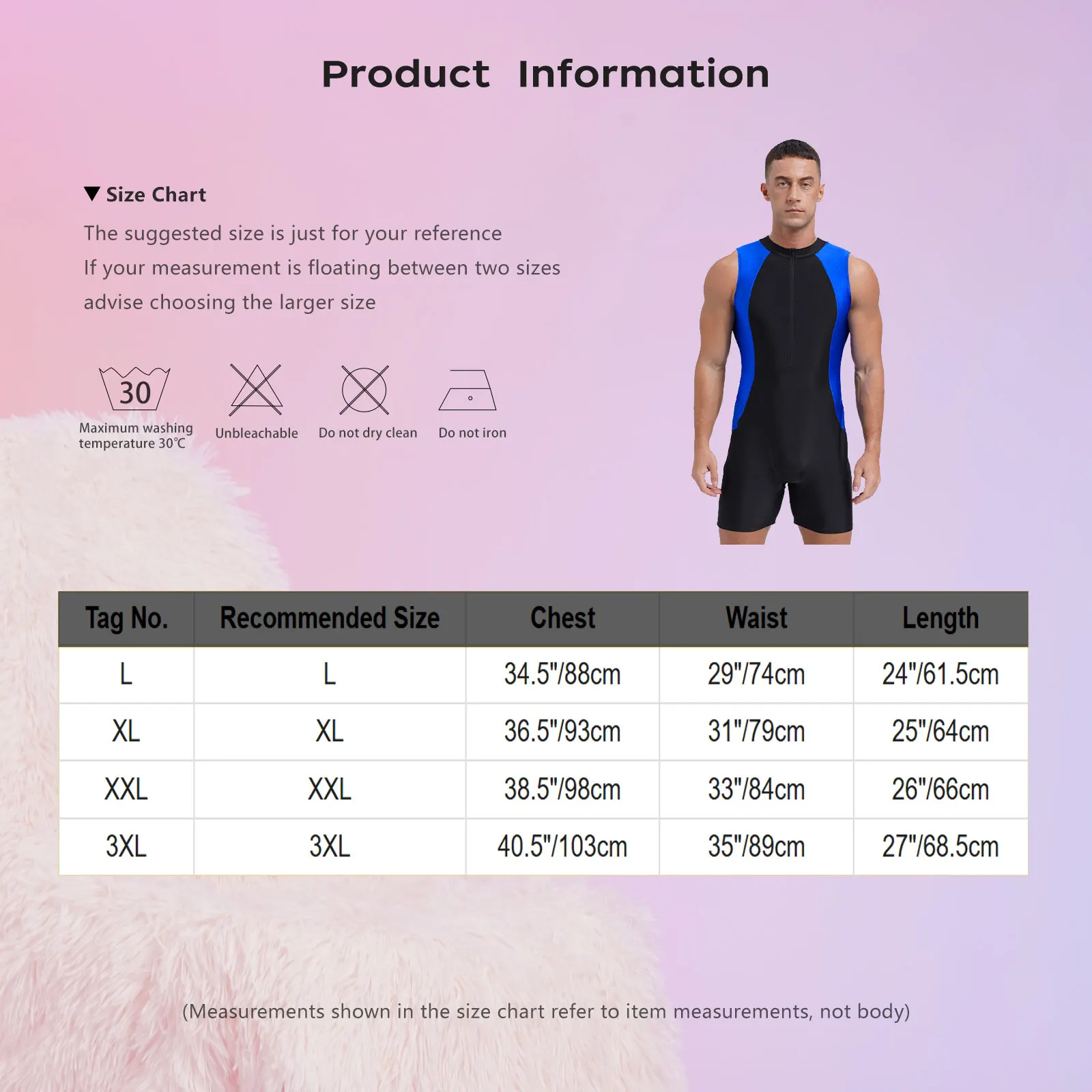 One Piece Quick-Drying Mens Swimsuit Sporty Swim Suit Sleeveless Zipper Tank Bodysuit Swimwear Athletic Bathing Suit Surf Wear