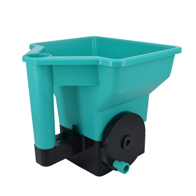 Portable Handheld Seed Spreader Adjustable Garden Fertilizer Grass Seed Dispenser Lightweight Broadcast Spreader Garden Tools
