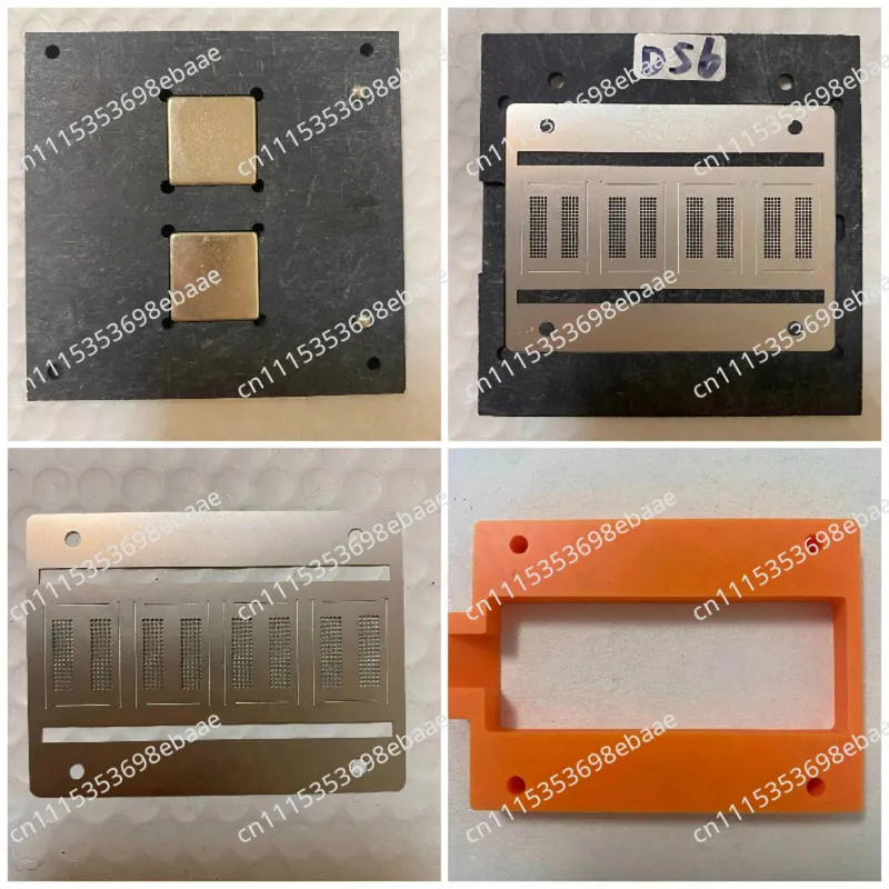 Memory and graphics memory ball-forming stencil GDDR5 GDDR6 direct heating solder paste scraping LPDDR4/5 DDR4 DDR3