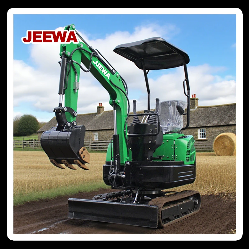 Hot-sell 1.3ton minigraafmachine Cab kubota motor diesel Euro5 EPA CE crawler kleine graafmachine graafmachine china fabriek lage prijs