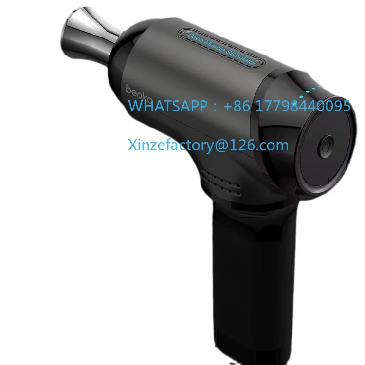 

Фасційный пистолет из титанового сплава, профессиональный массажный пистолет для шеи, расслабление мышц, давление, безопасность