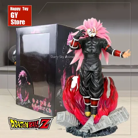 Dragon Ball Zamasu Anime Figurine Black Goku Ssj3 Figurine 32cm Pvc Action Figures Decorate Statue Collection Model Toys Gifts