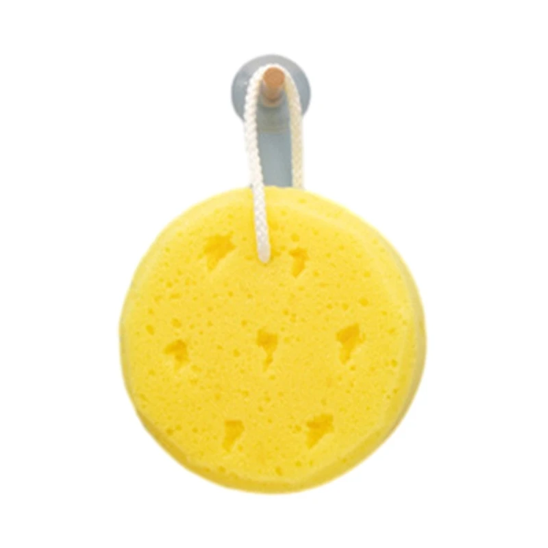 Round Bath Scrubber Improve Skin Texture Remove Dead Cells Spa for Women and Men