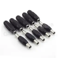 5.5x2.1mm 12V DC Power Female to Female Plug Connector Jack Male to Male Plug Jack CCTV Mounting Adaptor Socket
