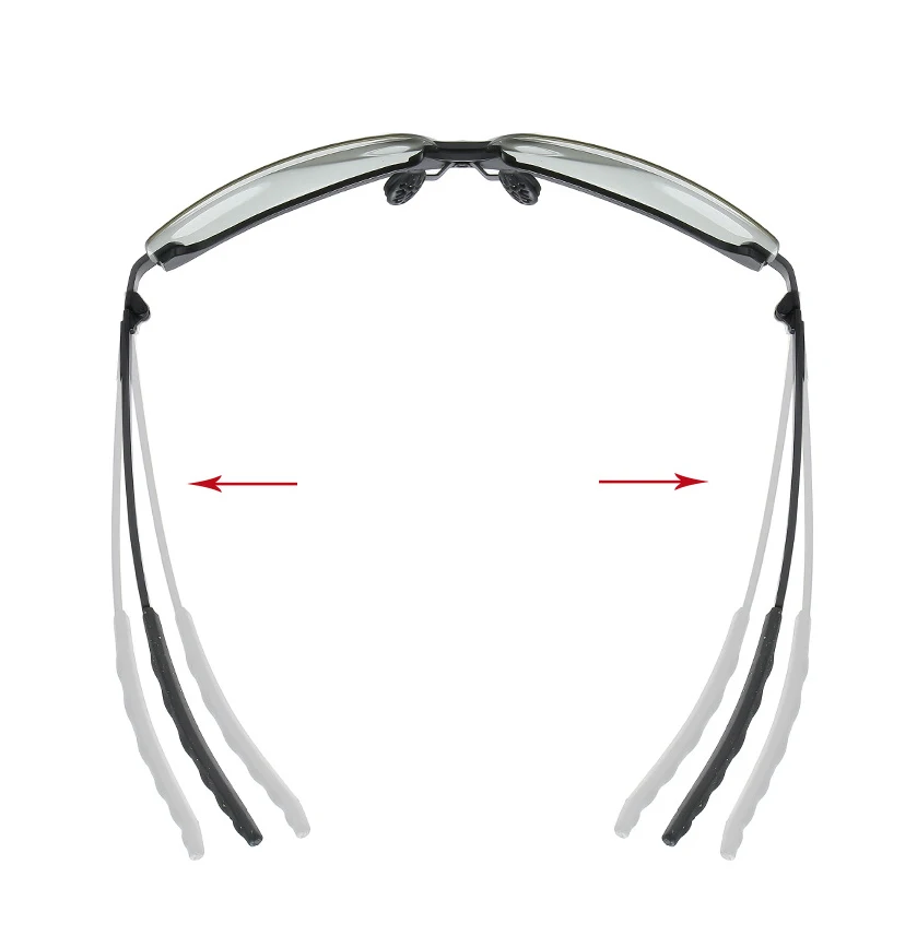 Klassische Herren Polarisierte Sonnenbrille Photochrome Fahren Männlich Ändern Farbverlauf Sonnenbrille Tag Nacht Vision Fahrer Brillen – Detail 4