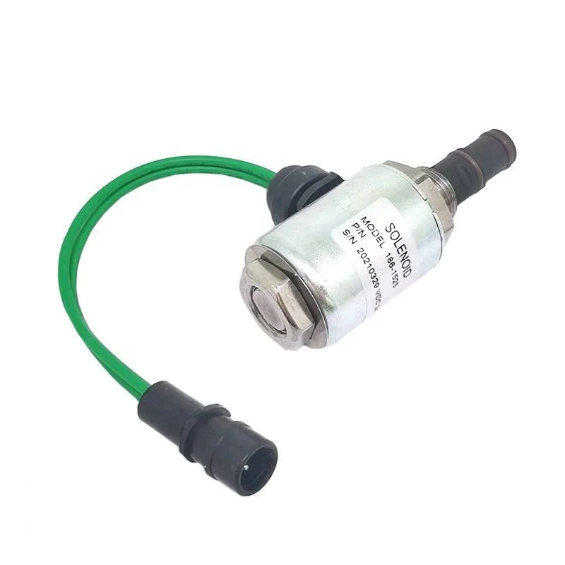 

Solenoid Valve 186-1526 186-1525 3E-6269 for CAT 120H 140H 160H Excavator Parts for CAT Tractor 24V