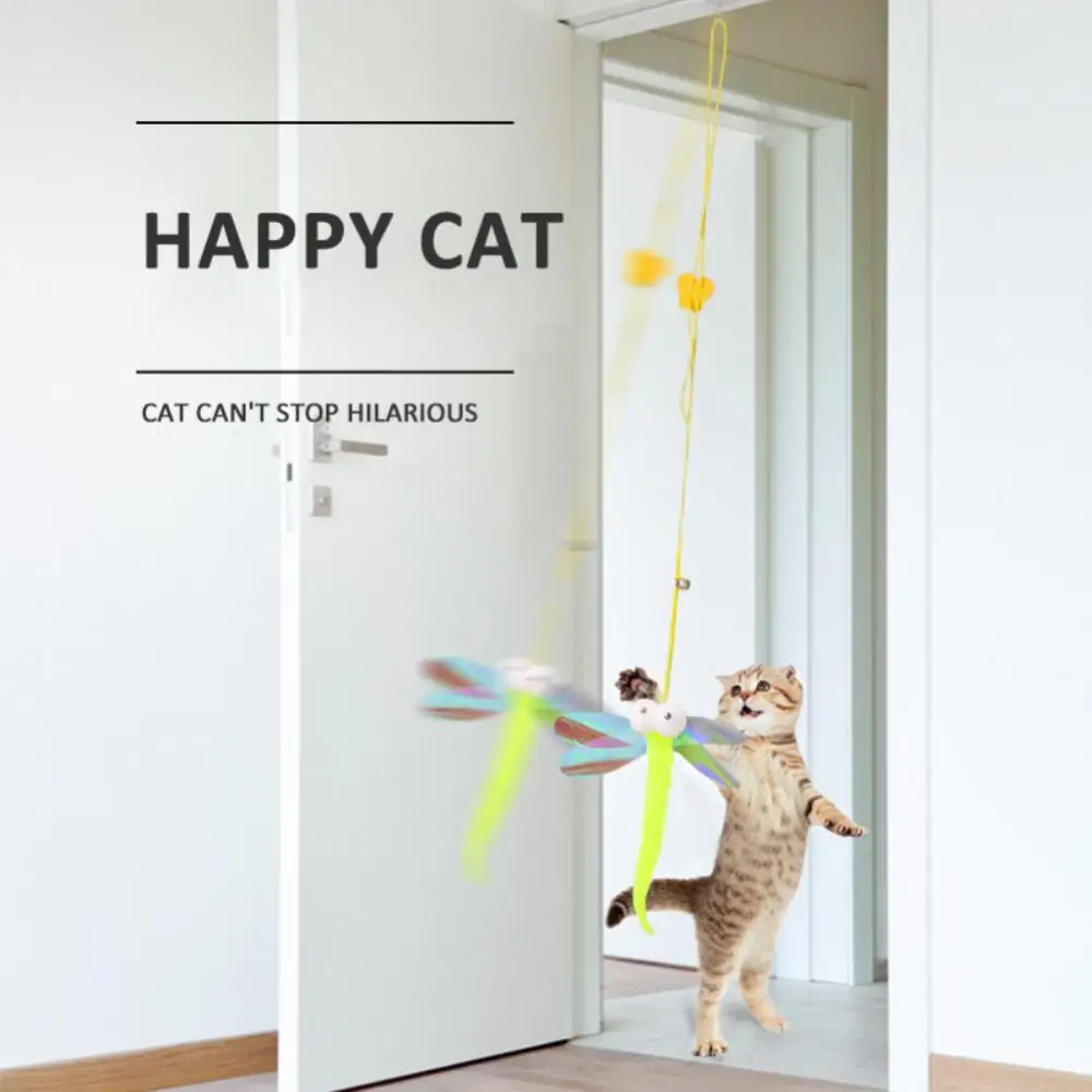 Pet Funny Interactive Toys Felt Swing Household Creative Pet Supplies Elastic Rope Adjustable Self-healing Universal