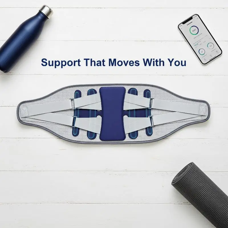 Unisex Lumbar Support Belt Dual Support System 360° Surround Pressure Compression for Long Driving Waist Soreness Relief