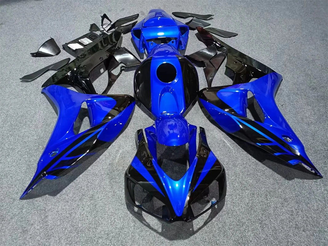 Fairings Applicable to Honda CBR1000RR 2006 2007 CBR 1000RR 06 07 CBR1000 Injection Hot Bodywork Set Black, blue, glossy