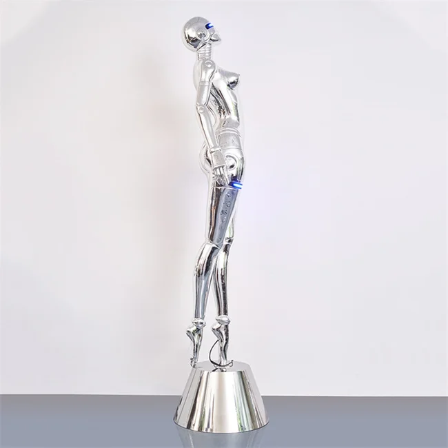 Postmodern Cyberpunk Large Pop Art Fiberglass Sculpture Floor Lamp Sculptures Home Decoration for Lobby Art Gallery