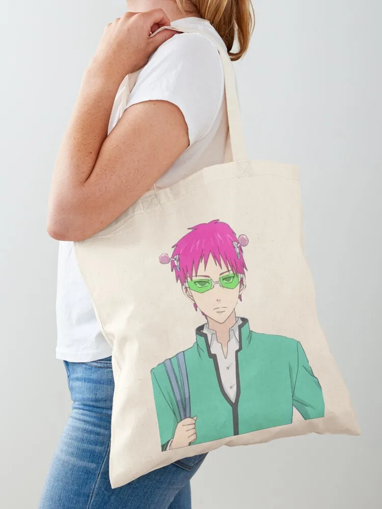 

The Disastrous Life of Saiki K. Tote Bag canvas tote bags Eco bag shoping bag Shopping bags