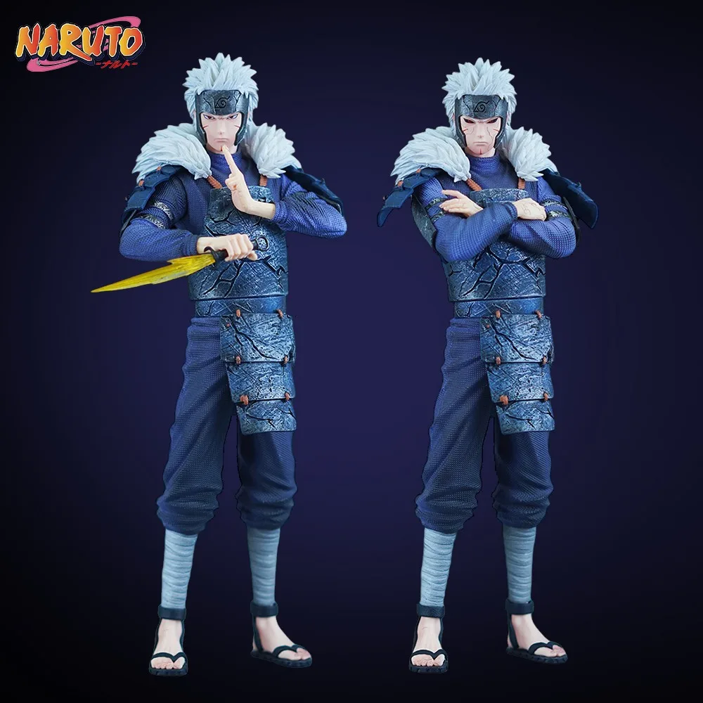 31cm/12.2in anime naruto figura senju tobirama figuras de ação estátua pvc desktop ornamentado coleção modelo brinquedos presentes