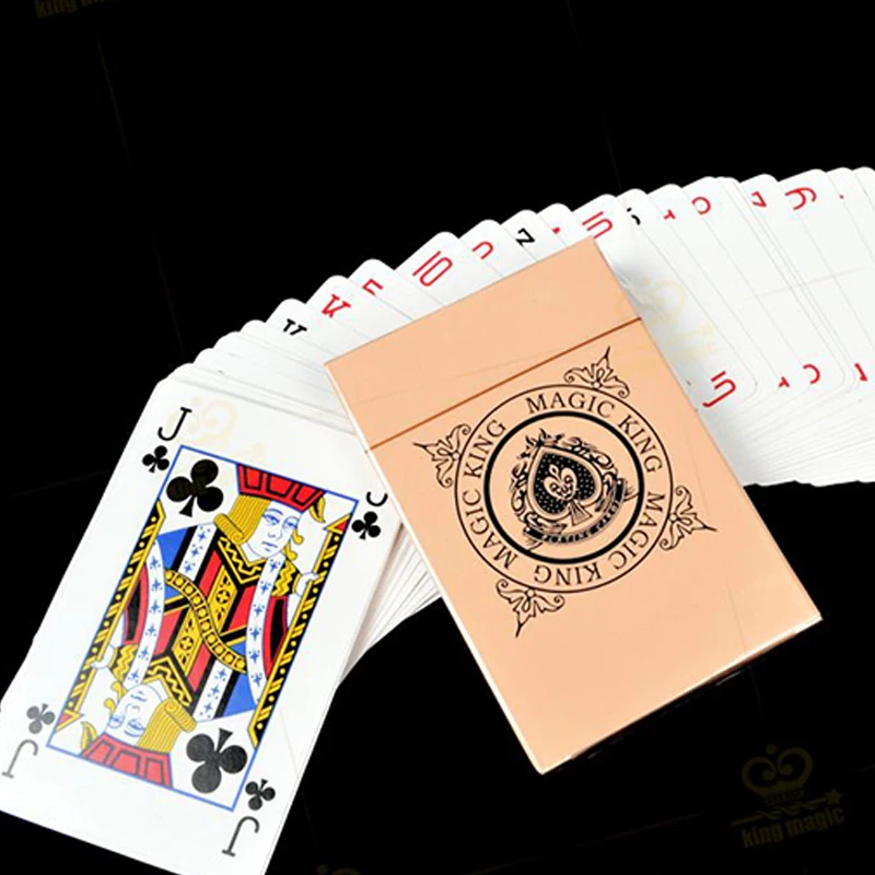 Flesh Back Manipulation Cards Magic Tricks Thin Poker Playing Cards Production Magia Magician Stage Illusions Gimmicks Mentalism