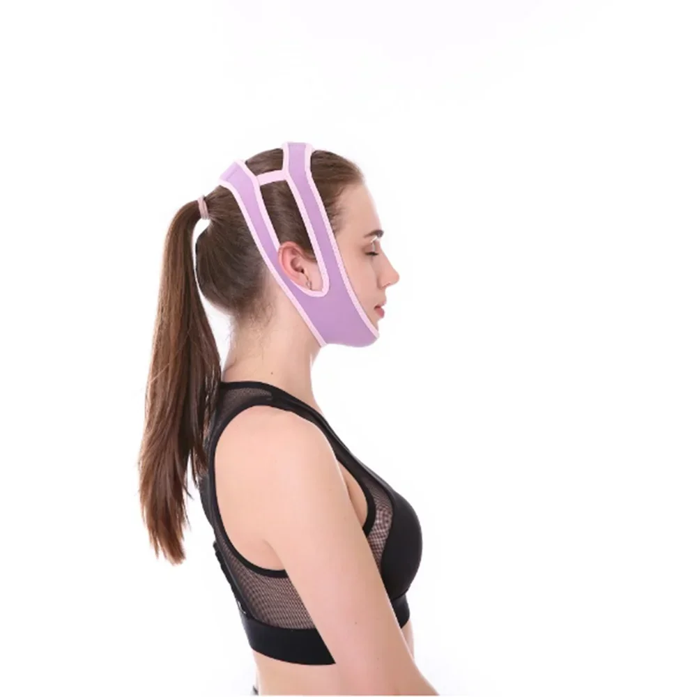 Nieuwe 1 stks Gezicht V Shaper Facial Afslanken Bandage Kin Wang Lift Up Riem Verminderen Dubbele Kin Band Gezichtsmassage huidverzorging Gereedschap