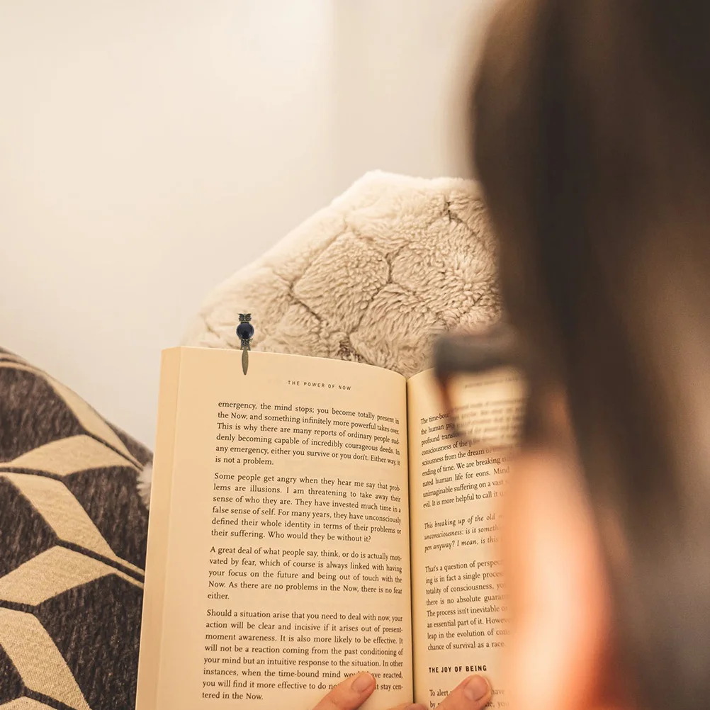 

2Pcs Owl Shaped Zinc Alloy Bookmarks Elegant Gifts Metal Bookmark Student Reading Page Marker Decorative Book Marks