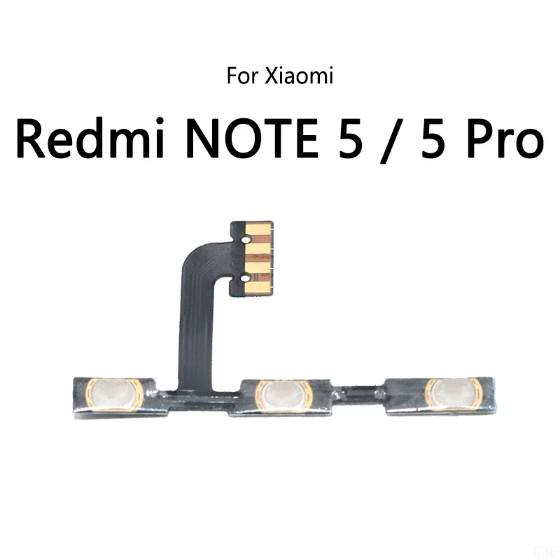 Pop Power Button Switch Volume Mute Button On/Off Flex Cable For Redmi Note 7 Pro 8 5 6 5A 7s