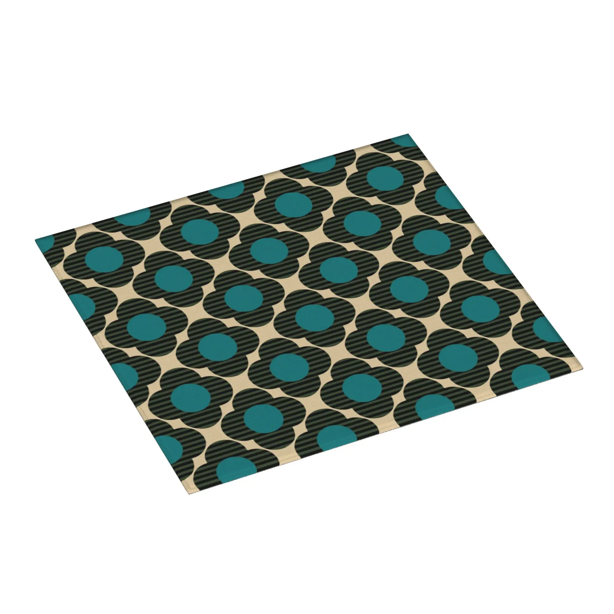 Drying Mat For Kitchen Orla Kiely Flower Stem Water Absorbent Waterproof Reusable Floral On Slip Kitchen Counter Protector Mat
