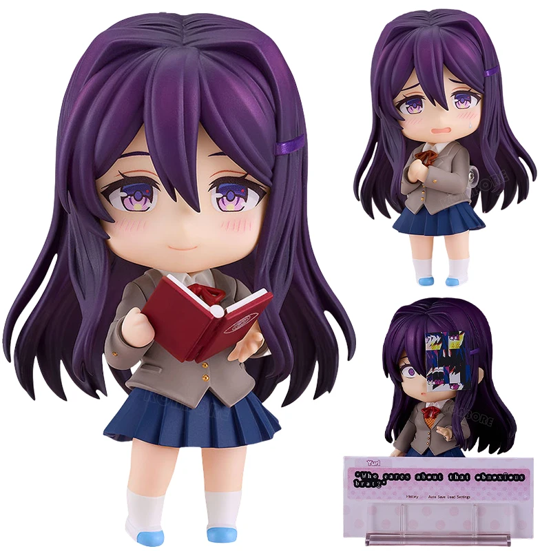 #2283 Doki Doki Literature Club! Yuri Anime Girl Figure #1817 Monika Action Figure Natsuki/Sayori Figurine Model Doll Toys Gifts