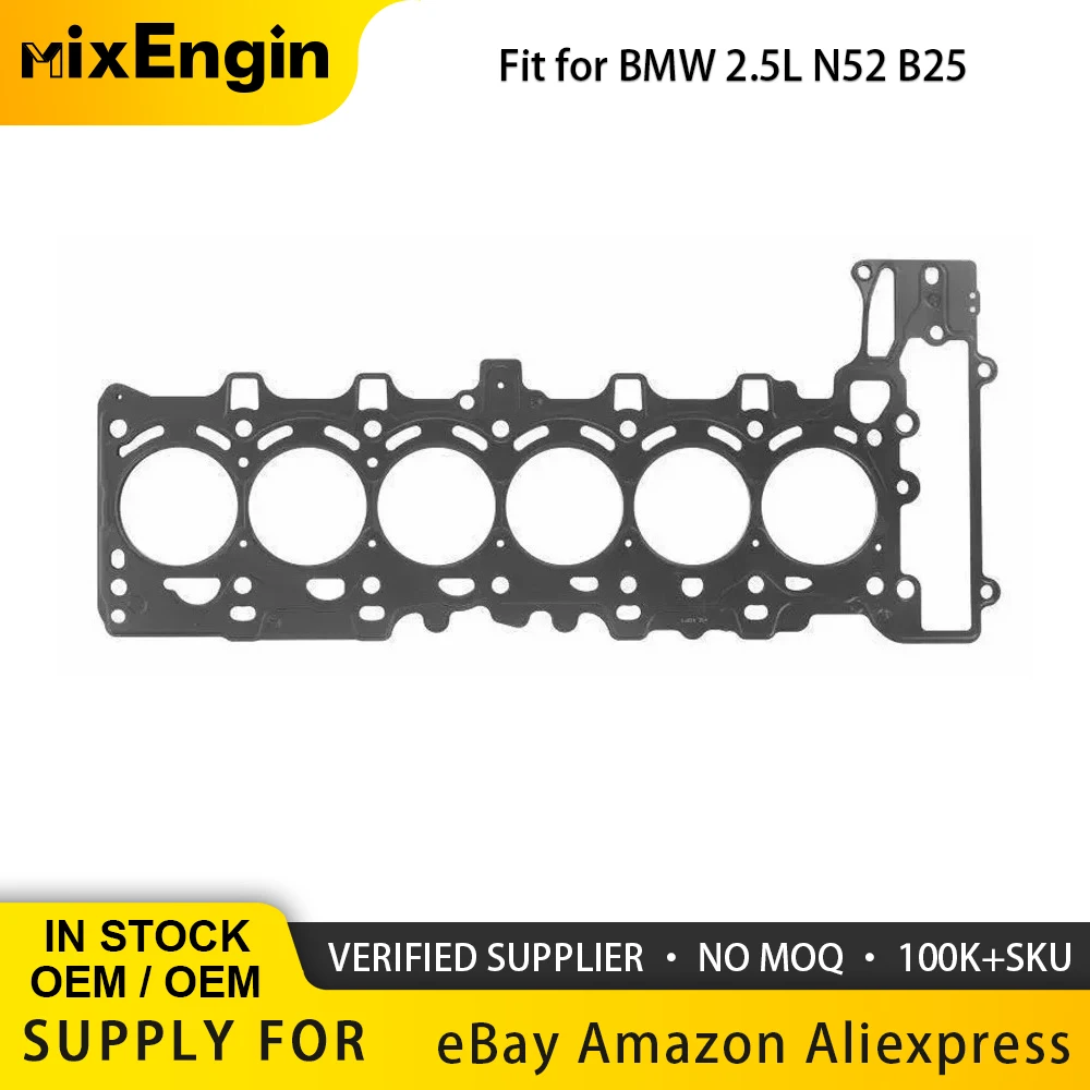 

Cylinder head washer sealing ring engine parts for 2.5L N52 B25 AF 2003-2013 BMW E93 F11 E90 525 Li 325i 2.5L OE 11127555756