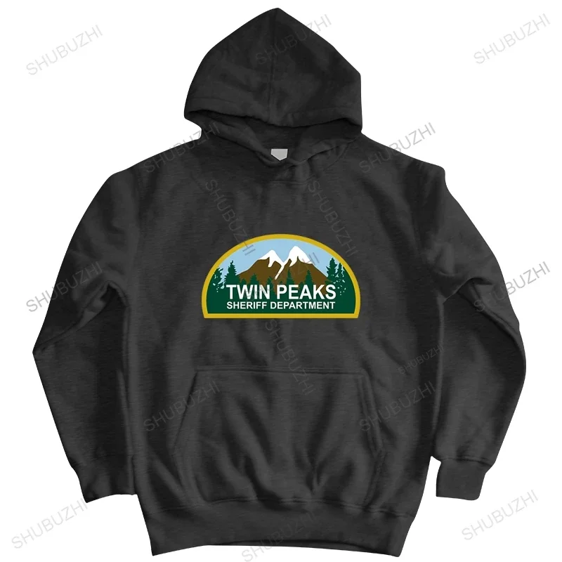 new arrived men jacket autumn sweatshirt Cotton hoody Man Clothing Twin Peaks Population Mens Graphic long sleeve Bigger size