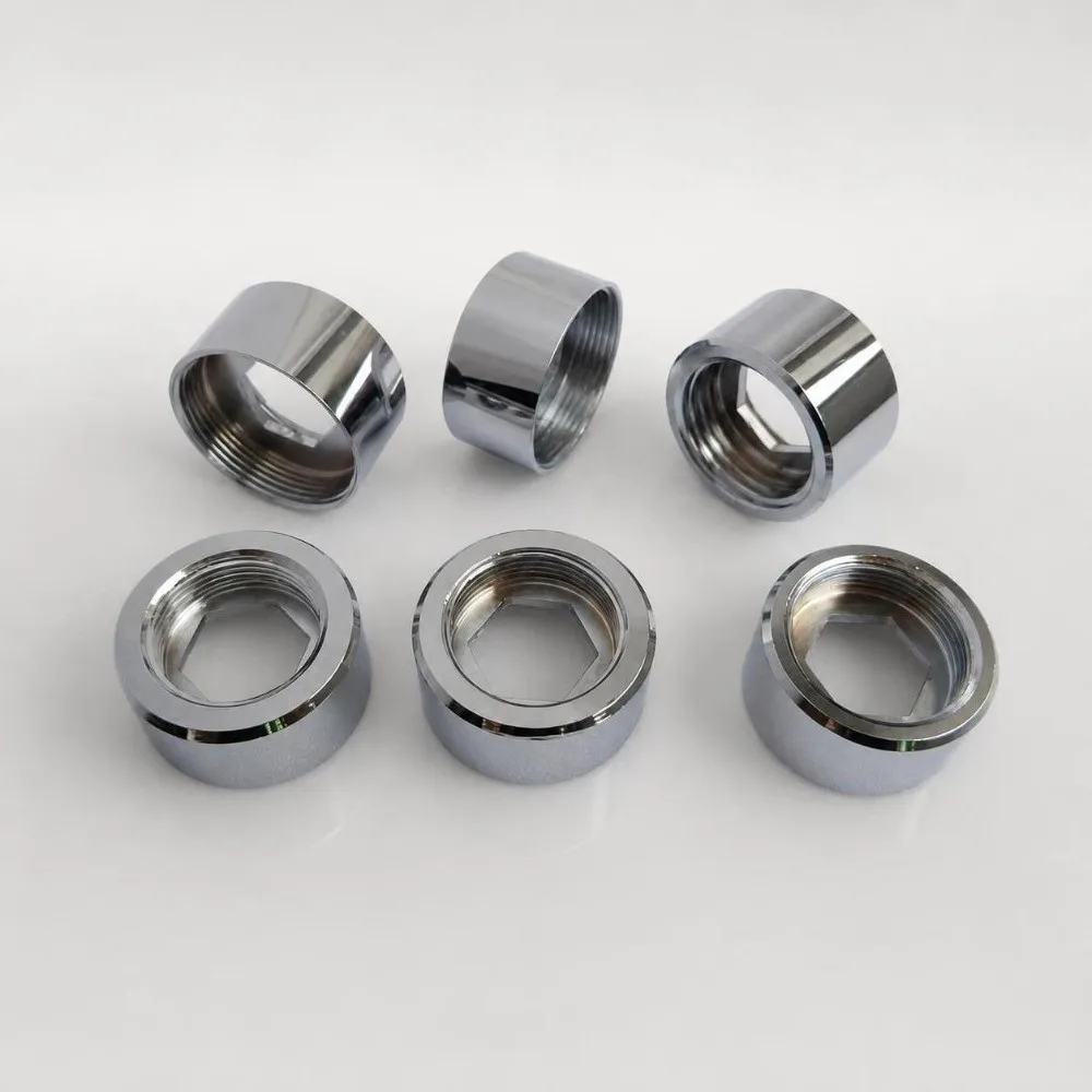 Durable Copper Faucet Adapter Female To Female Hex Shape Tap Connector Spout Adapter