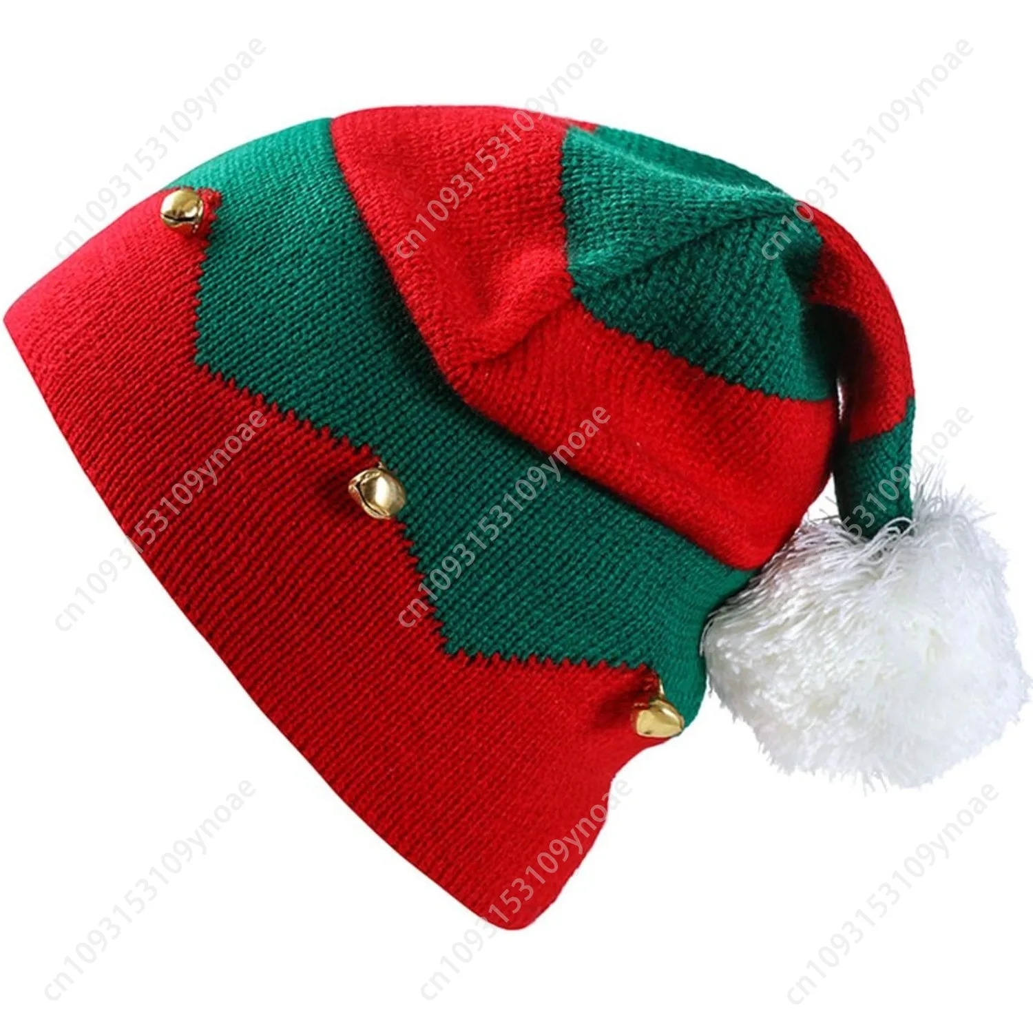 

Christmas Elf Knitted Hats Beanie Knitted Santa Hat Winter Caps Warm Ski Caps Men Women Soft Comfortable Cute Classic Adjustable