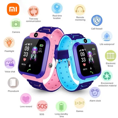 Xiaomi Niños 4G Reloj Inteligente Tarjeta Sim Llamada Sos