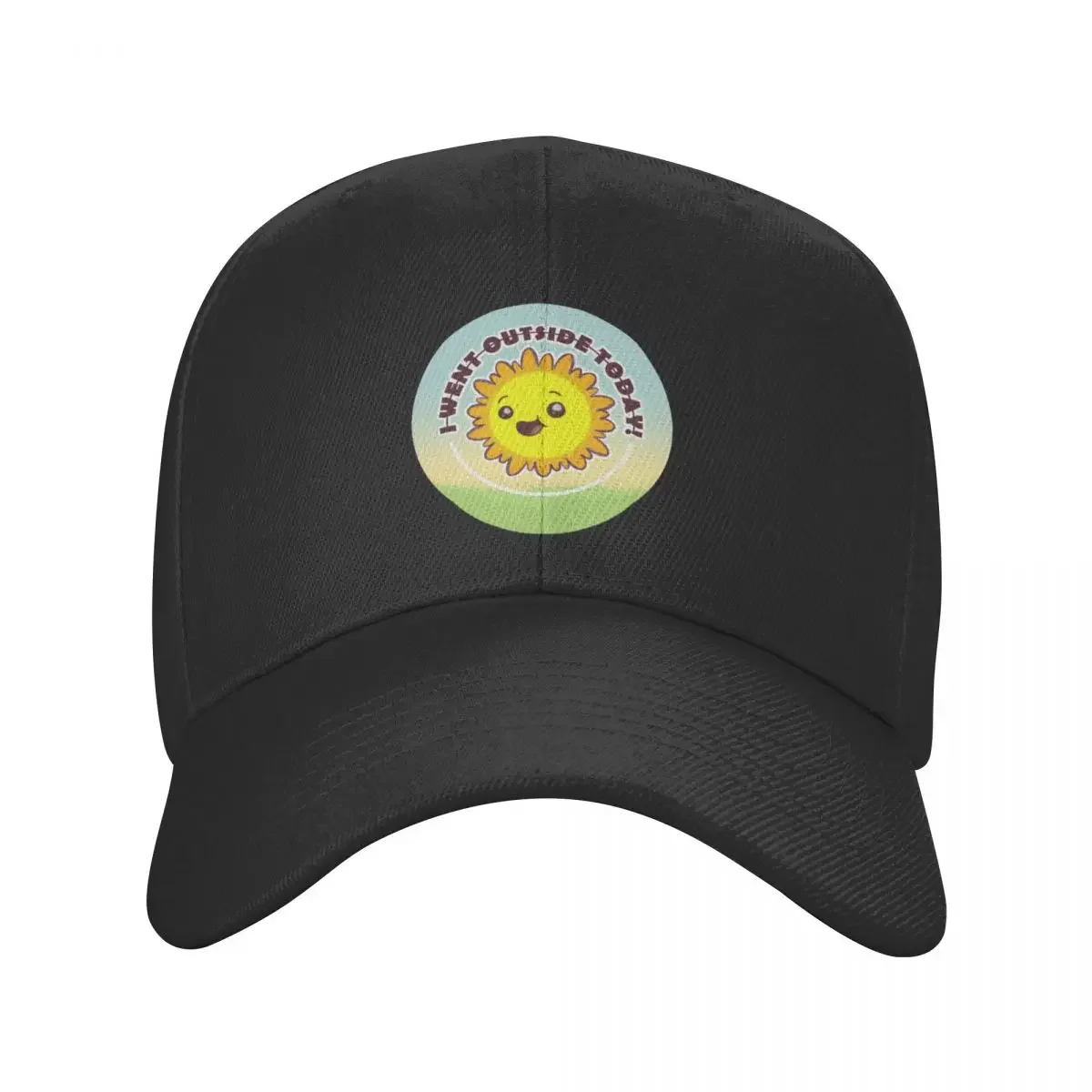 I Went Outside Today Baseball Cap dad hat Golf Cap Caps For Men Women's