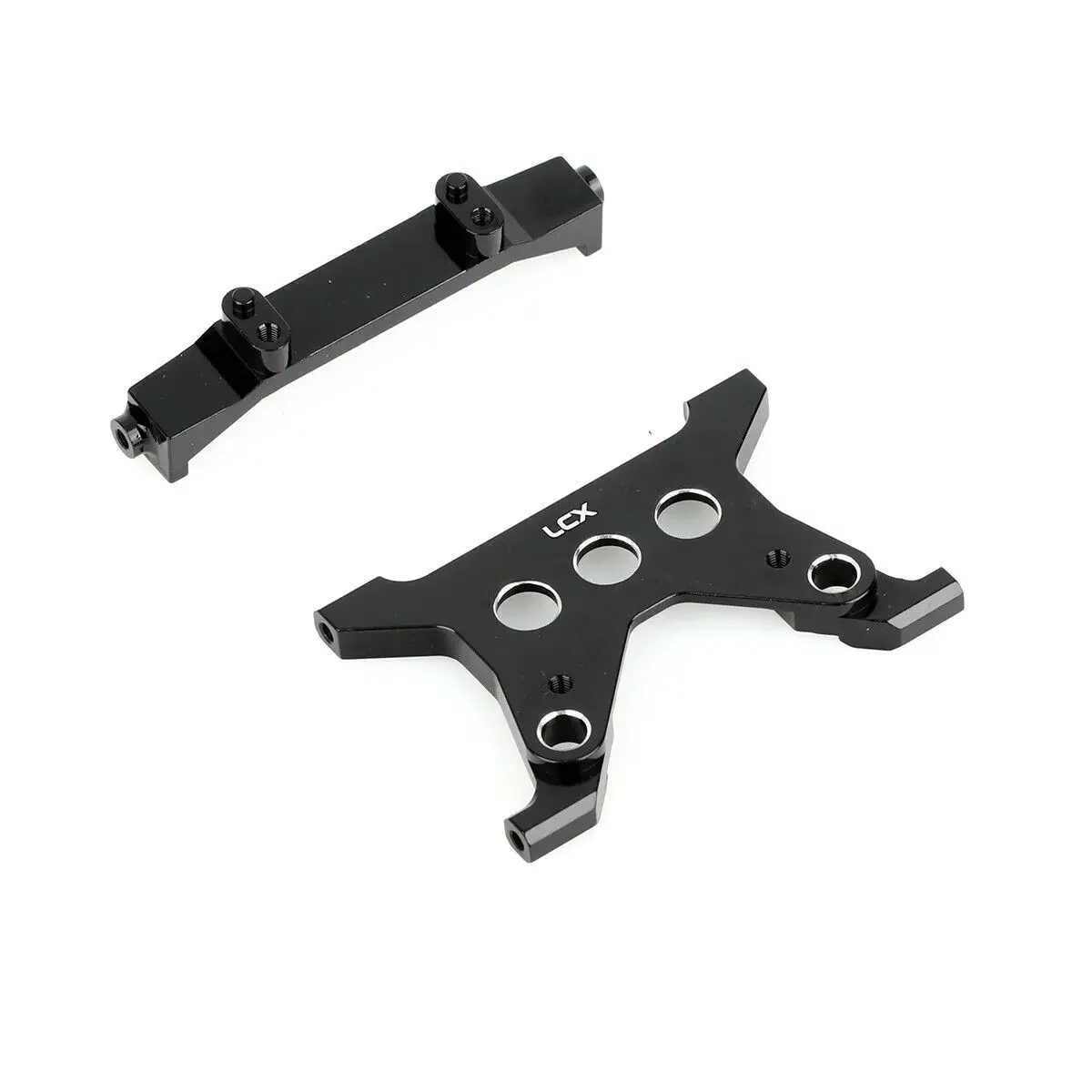 LCX Racing 1/10 RC Crawler CNC Aluminum Chassis Brace Battery Tray Mount for Axial SCX10 III Upgrades Parts Accessories