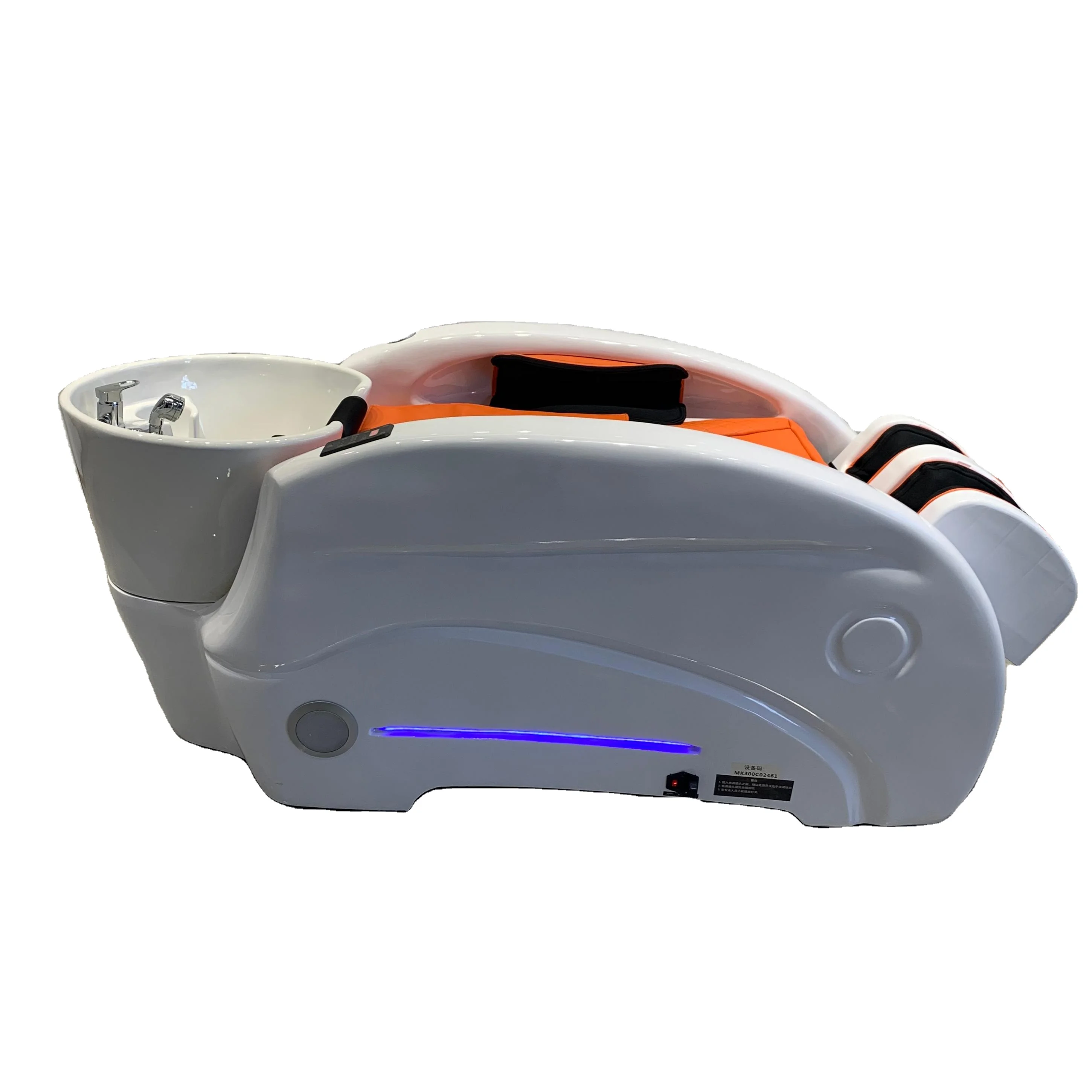 

Honggang Luxury Electric Shampoo Chair Can Massage Back and Leg Can Be Customized Color