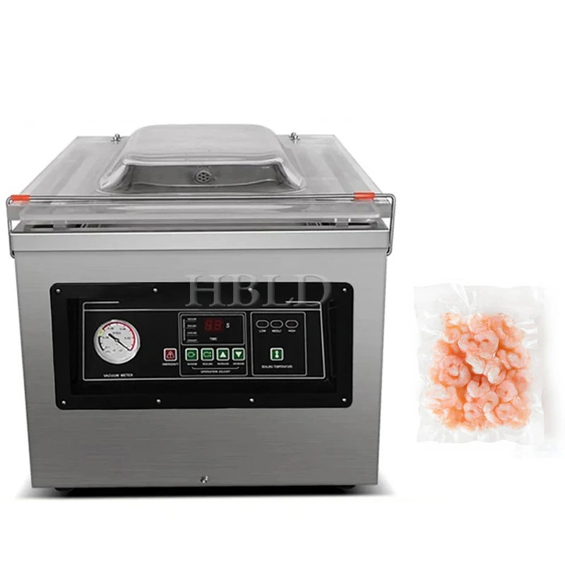 Automatic Desktop Vacuum Sealing Machine Mini Vacuum Packaging Machine For Food, Rice, Meat, And Fish