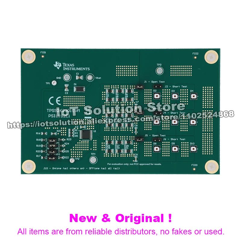 TPS92623Q1EVM TPS92623-Q1 evaluation module for automotive three-channel high-side LED driver with thermal sharing