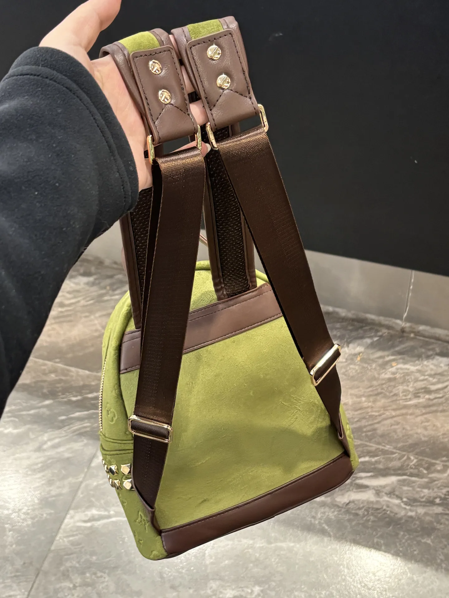 fashionable-velvet-embossed-double-shoulder-bag-2026-new-commuter-bookbag-backpack-for-women-retro-style-zipper-closure-leather