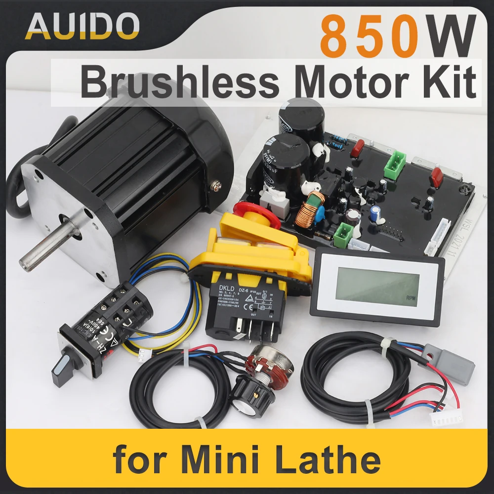 850W Brushless DC Motor/Main Control Board/lathe Power Board  Motor kit