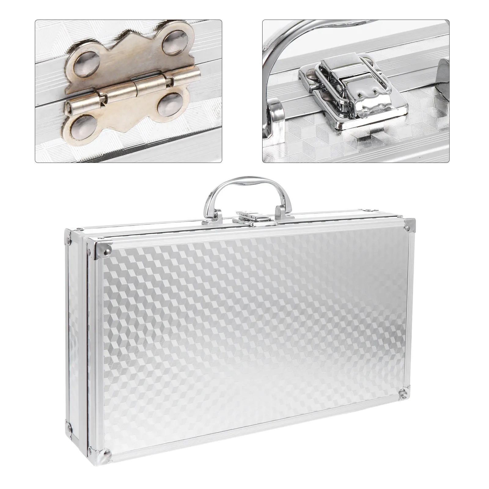 1Pcs Aluminum Sound Cards Hand Case High-Quality Craftsmanship Strong Load-Bearing Capacity for Sound Cards Safe Transport