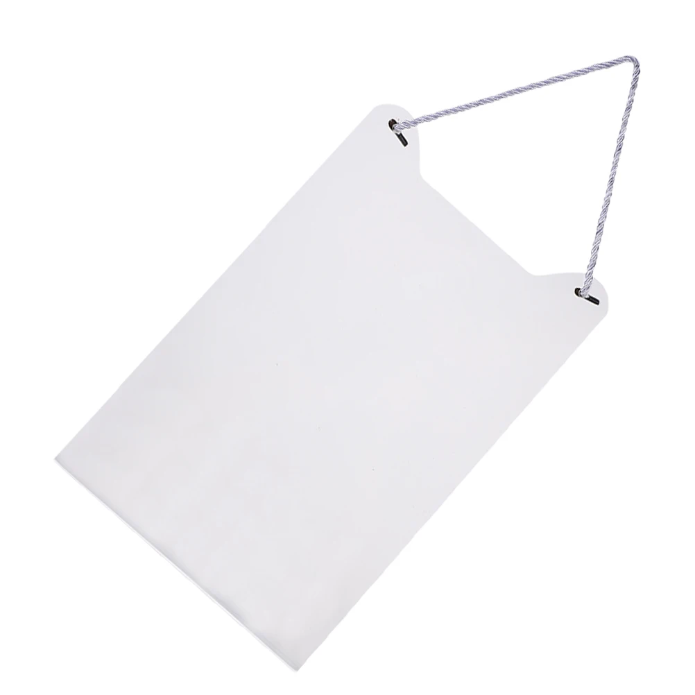 

Acrylic Hanging Price Tags Clear Sign for Clothing Store Shelf Labels Door Hanger Marker Wedding Reserved Signs