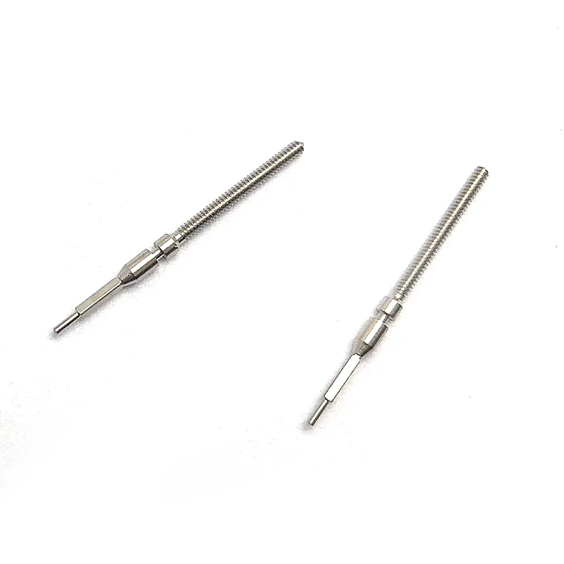 10pcs Steel Watch Replacement Stem Crown For 8200/8205 Movement, Accessories Part For Watch Repair And Watchmaker