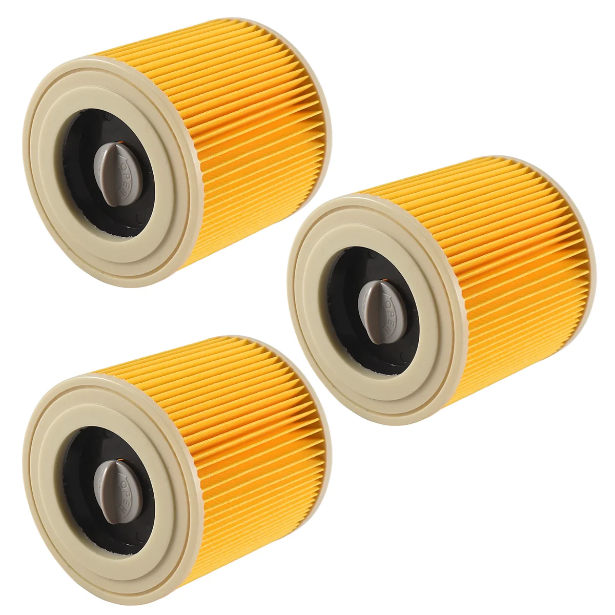 3 шт. картриджный фильтр для пылесоса Karcher WD3 Premium WD2 WD3 WD1 MV3 MV2 WD 3 P Удлинительный комплект против тонкой пыли