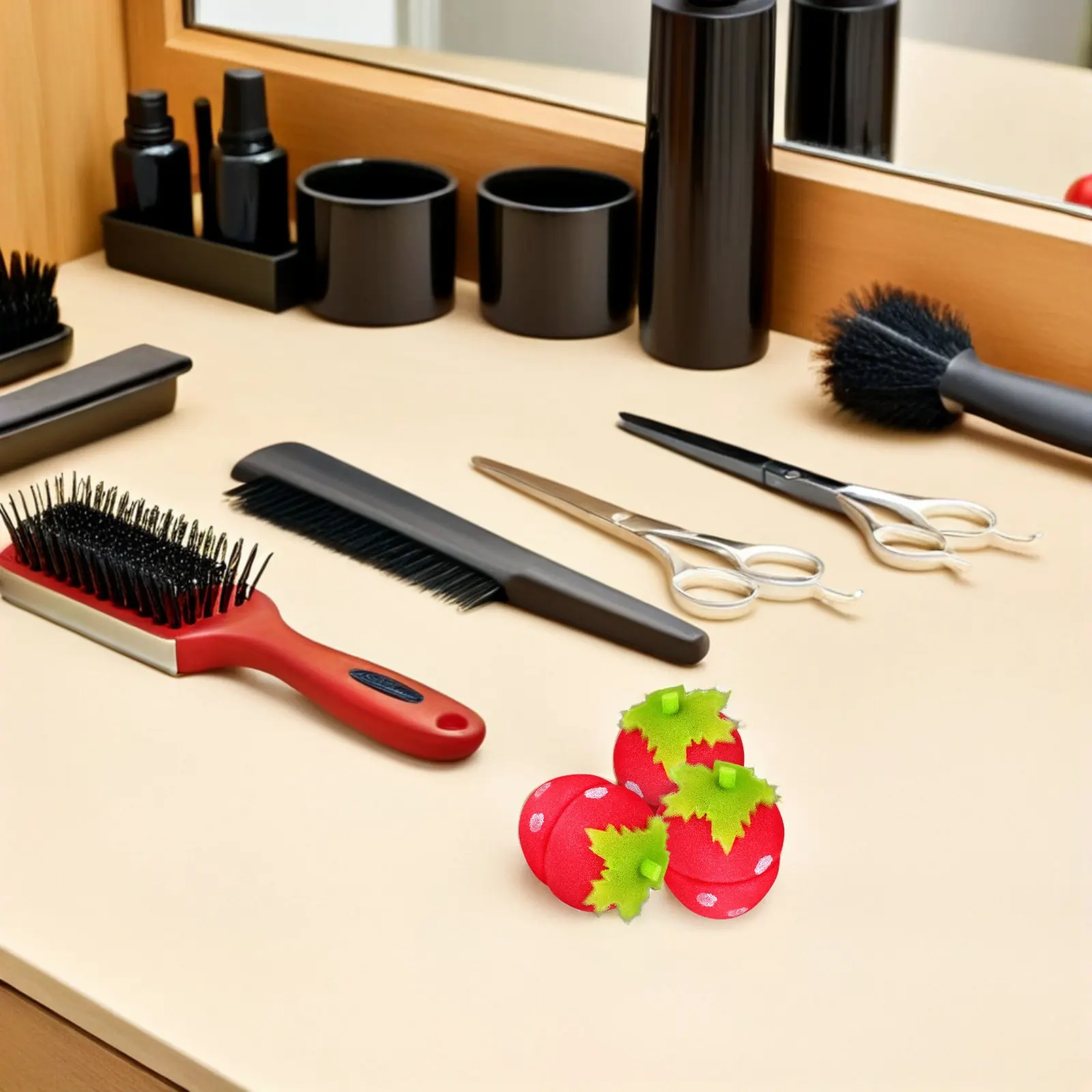 

Набор из 24 гибких бигуди-губок для волос без нагрева, для создания естественных локонов, для длинных и коротких волос