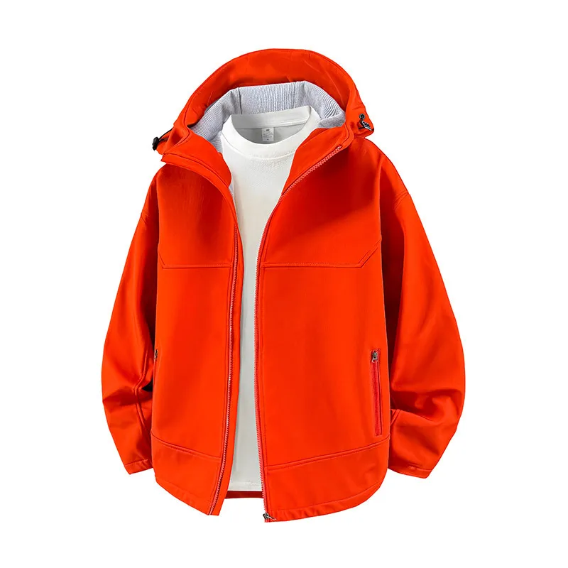 

Spring Outdoor Hooded Men's Couple's Same Style Baggy Casual Coat Male Youth Trendy