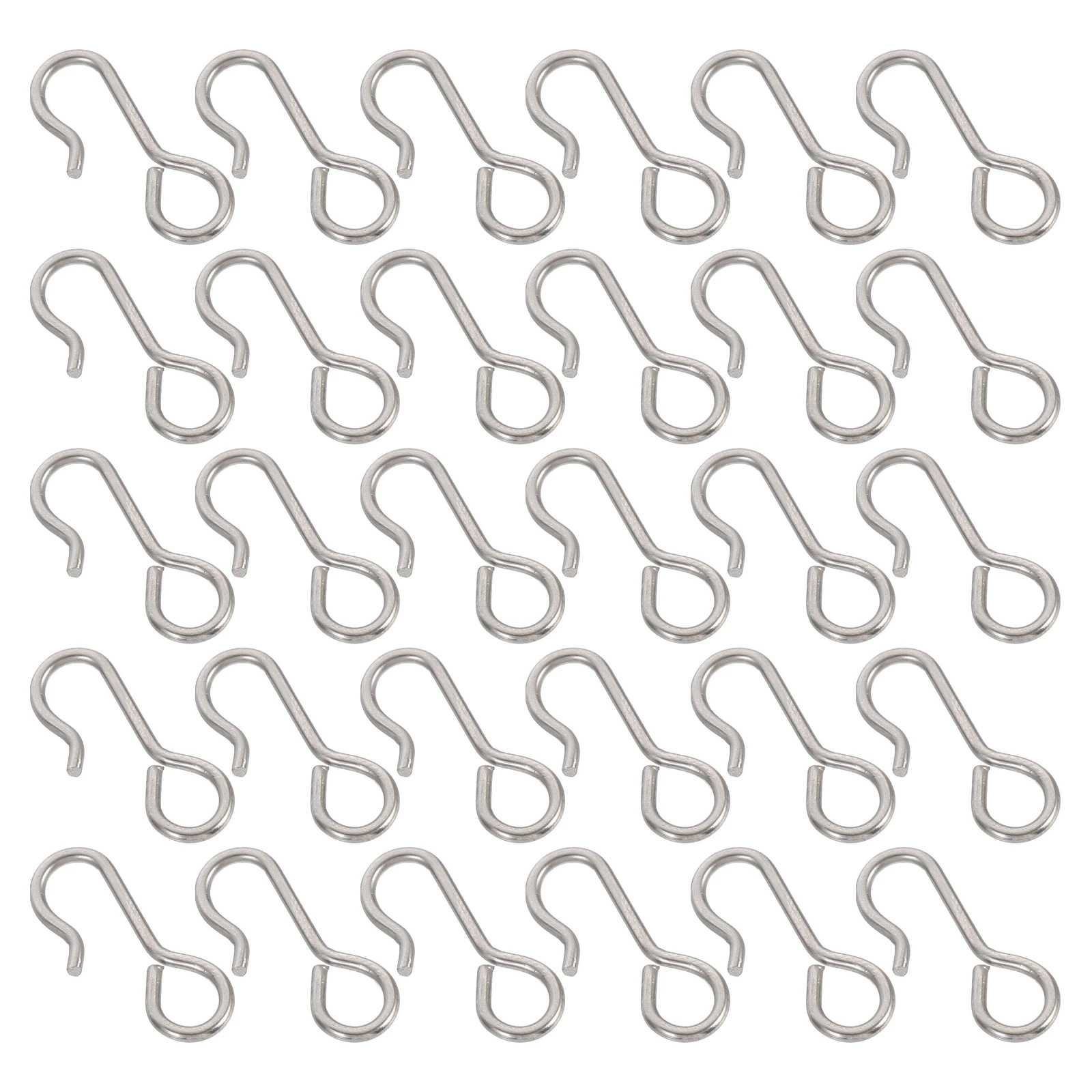 

100pcs Car Cover Hooks 23mm Metal S Hooks for Cushion Fix Heavy Car Accessories Duty Wear Resistant Accessories Vehicle