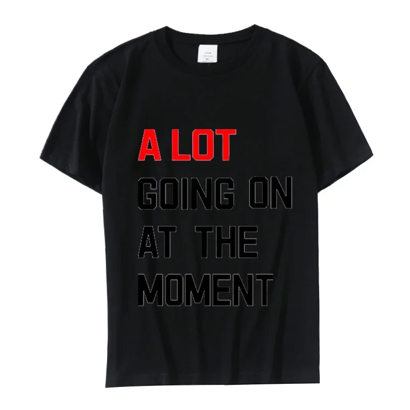 Danqi Yoyo  Mens T-Shirt Clothing Cotton Summer Fashion Letter Print Tops Tees Swift Fans Peripheral Female Y2K Streetwear Men