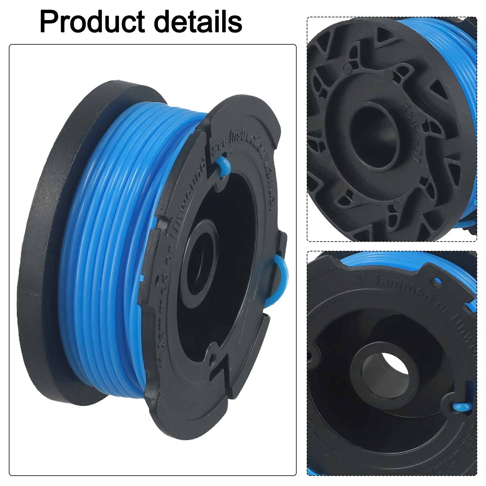 High Quality Practical Solid Durable Line Spool Spool And Line Trimmer AF-100-BK For Black For Decker Reflex Models