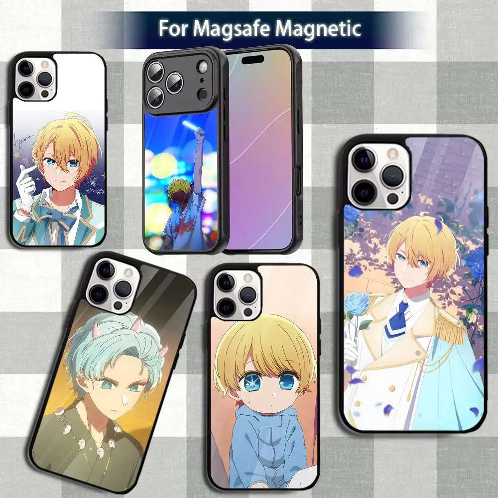 

Anime Oshi No Ko A-AquaS Phone Case For iPhone 13,12,15,17,11,16,14,Pro,Max,Plus,Mini,Magsafe,Magnetic Wireless Charging Case