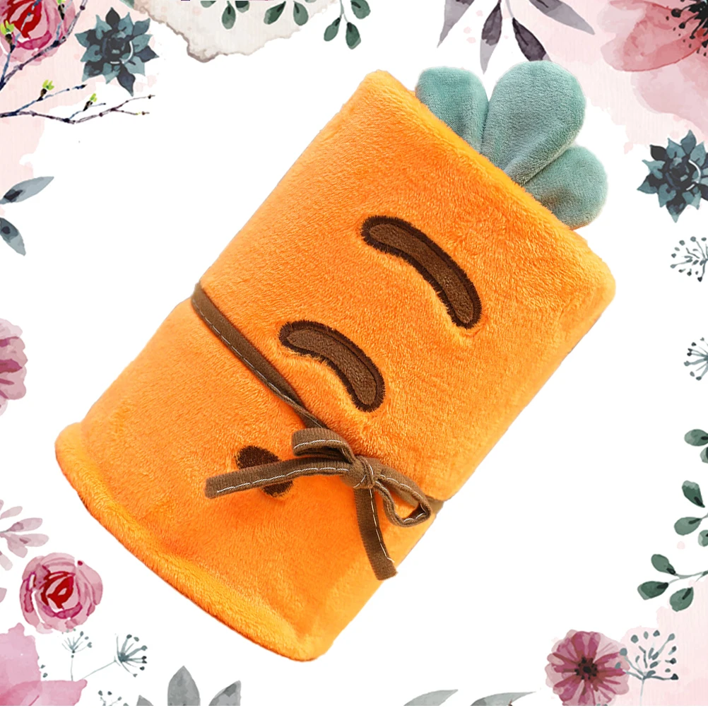 

Coral Fleece Blanket Soft Cartoon Design Lightweight Foldable Baby Kids Blanket Gift Household Cozy Warm