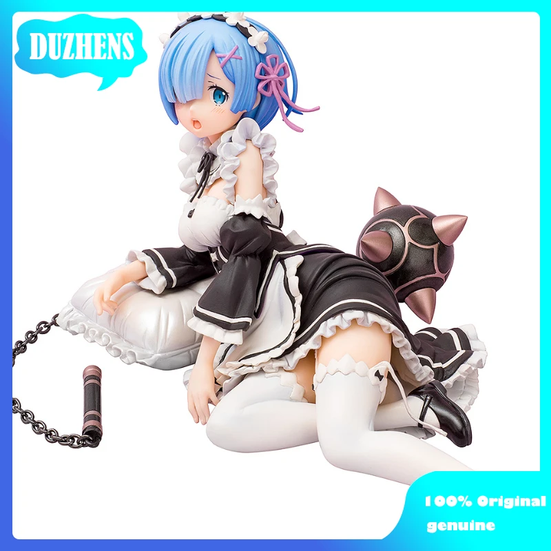 

100% Original:Anime Re:Zero REM Sleeping position 10.5cm PVC Action Figure Anime Figure Model Toys Figure Collection Doll Gift