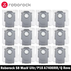 Roborock 로봇 진공 먼지 봉투 액세서리, S8 MaxV 울트라, P10 A7400RR, Q Revo, Qrevo Pro, Qrevo MaxV, Qrevo S, Qrevo 플러스